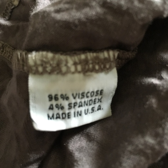 BRYN WALKER Stretch Viscose Print Asymmetric Hem Dress M - Picture 7 of 7